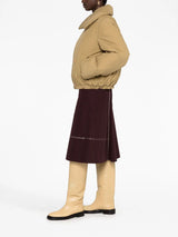 Lemaire wide-lapels puffer jacket
