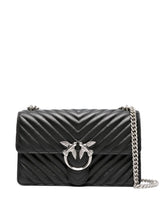 Love Bird quilted shoulder bag
