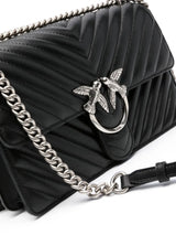 Love Bird quilted shoulder bag