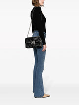 Love Bird quilted shoulder bag