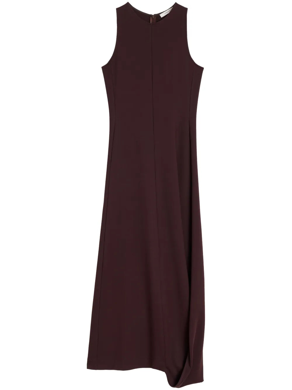 twisted-hem midi dress – LISKAFASHION