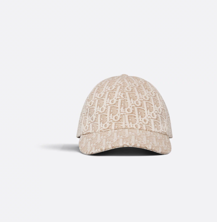 Christian Dior ベージュ キャップ 35DG0921A130 Dior oblique D-Player cap – LISKAFASHION