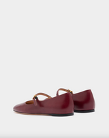 Ballyrina Flat in Andorra Leather
