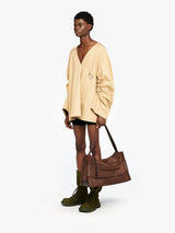 large loafer shoulder bag