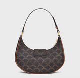 MEDIUM AVA TRIOMPHE BAG IN Triomphe Canvas and calfskin