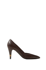 Gianni Leather Pumps 90 mm