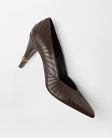 Gianni Leather Pumps 90 mm