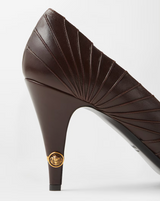 Gianni Leather Pumps 90 mm