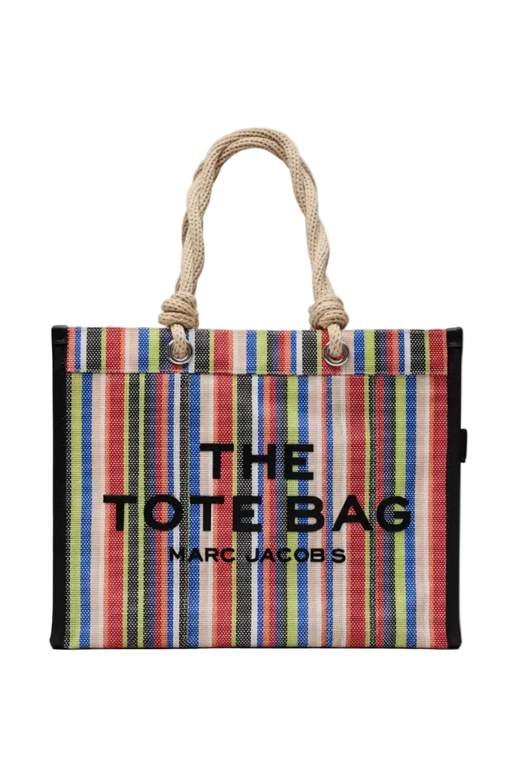 THE STRIPE MESH LARGE TOTE BAG – LISKAFASHION