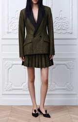 Pleated Miniskirt