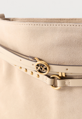Belt Bag Big large shoulder bag in suede