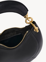 SMALL CHLOÉ BANANA ZIPPED HOBO IN SOFT LEATHER