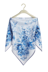 Dioriviera Toile de Jouy Floral Garden Dior Silk Top