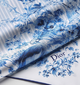 Dioriviera Toile de Jouy Floral Garden Dior Silk Top