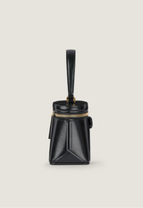 Antigona vanity bag in Box leather with chain
