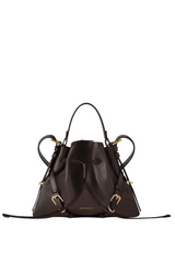 Small Voyou Bucket bag in shiny leather