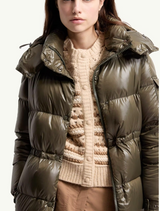 Cavettaz Hooded Long Down Jacket