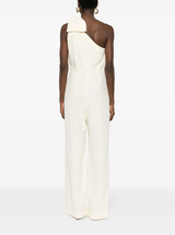 One-Shoulder Jumpsuit in linen