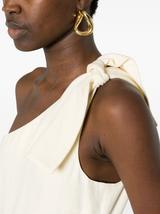 One-Shoulder Jumpsuit in linen