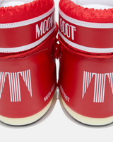 ICON LOW RED NYLON BOOTS