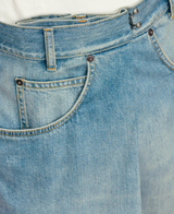 WRAP DENIM JEANS