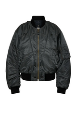 reversible bomber jacket
