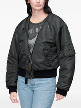 reversible bomber jacket