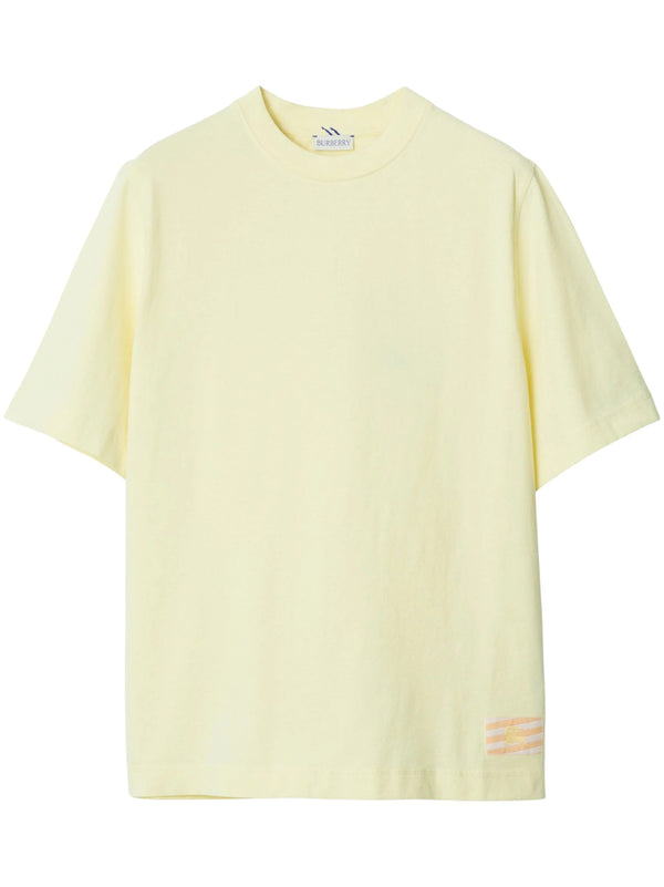 Burberry EKD-logo cotton T-shirt - LISKAFASHION