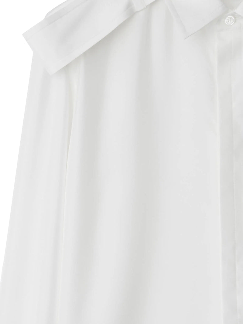 Burberry long-sleeve silk shirt - LISKAFASHION