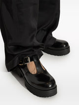 Givenchy Voyou 55mm leather loafers - LISKAFASHION