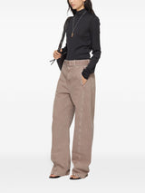high - neck T-shirt - LISKAFASHION