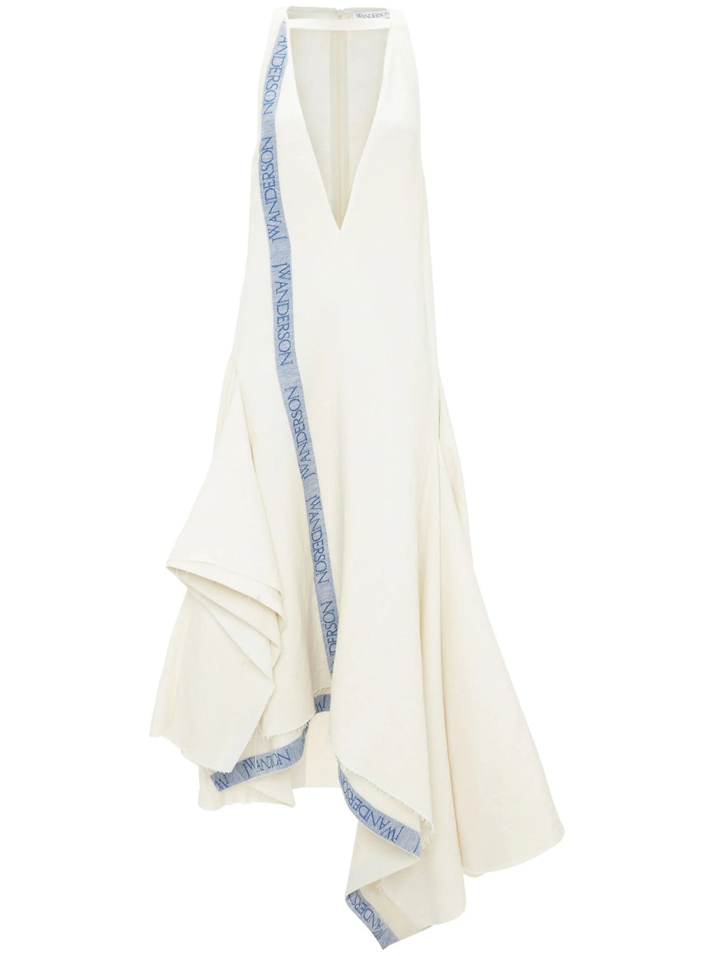 V-neck asymmetric maxi dress – LISKAFASHION