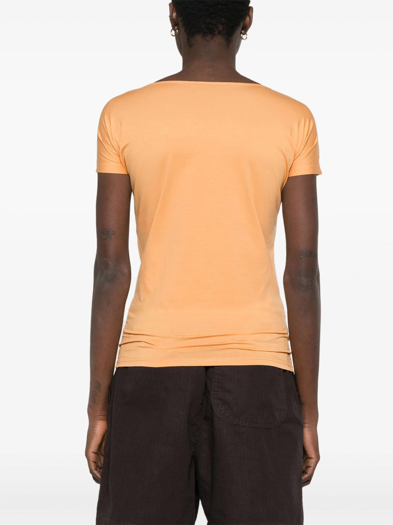 LEMAIRE boat-neck T-shirt - LISKAFASHION