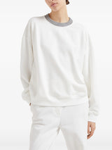Monili - chain cotton sweatshirt - LISKAFASHION