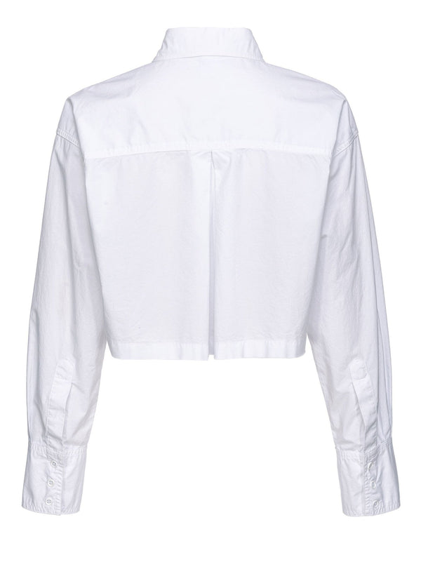 PINKO long-sleeve cotton shirt - LISKAFASHION