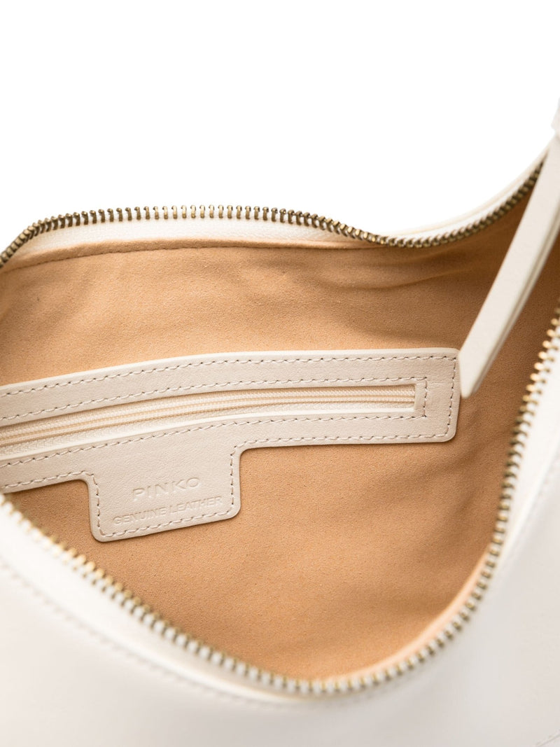 PINKO Love Birds-plaque leather shoulder bag - LISKAFASHION