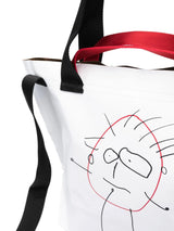 Plan C graphic-print shoulder bag - LISKAFASHION