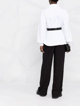 Alexander McQueen cocoon-sleeve cotton shirt - MYLISKAFASHION