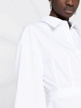 Alexander McQueen cocoon-sleeve cotton shirt - MYLISKAFASHION