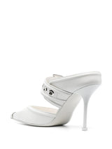 Alexander McQueen pointed-toe 100mm mules - MYLISKAFASHION
