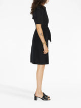 Burberry short-sleeved belted trenchcoat dress - MYLISKAFASHION