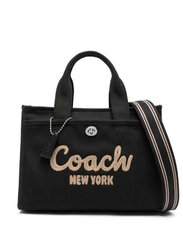 Coach small Field logo-appliqué tote bag - LISKAFASHION