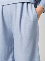 Colombo fine-knit knee-length shorts - MYLISKAFASHION