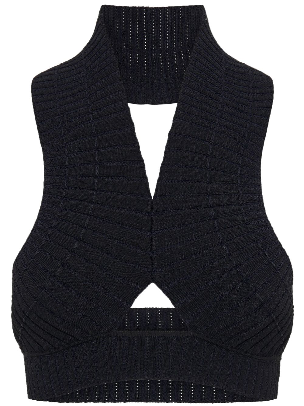 Snakeskin ribbed crop top – LISKAFASHION