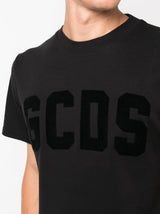 Gcds logo-print cotton T-shirt - MYLISKAFASHION