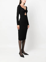 Giambattista Valli cut-out midi dress - MYLISKAFASHION