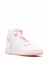 High-top leather sneakers - MYLISKAFASHION