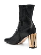 Lanvin 75mm round-toe leather boots - MYLISKAFASHION