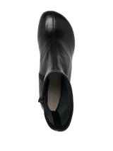 Lanvin 75mm round-toe leather boots - MYLISKAFASHION