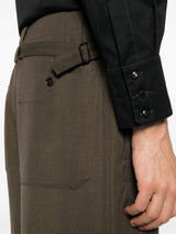 LEMAIRE Maxi tapered-leg trousers - LISKAFASHION